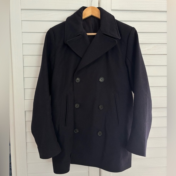 Abercrombie & Fitch Men's Italian Wool Pea Coat S